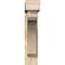 Ekena Millwork Legacy Block Rough Sawn Bracket w/ Offset Brace, Douglas Fir, 6"W x 24"D x 28"H BKT0604X24X28LEC05RDF - alternate 2